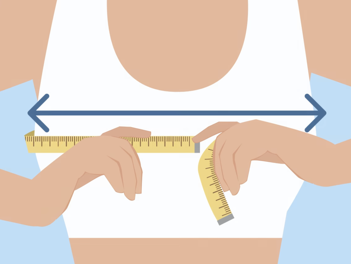 Step 2: Measure Bust Size